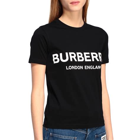 burberry logo t shirt womens|burberry graphic t shirt.